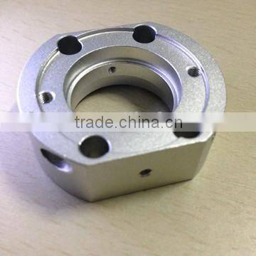 lathing milling sulver anodized aluminum cover housing prototype