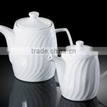 H3492 wholesale chaozhou fengxi oem white porcelain tea pots