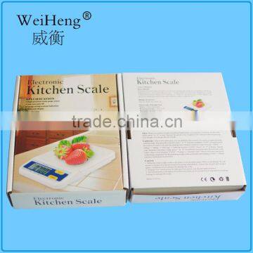 Promotional Indoor Use Electronic Digital Weighing Kitchen Scale WH-B07L photo-5