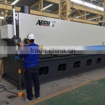 16X4000mm Hydraulic Guillotine Shearing Machine With South Korea Kacon Pedal Switch photo-3