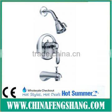 Popular cheap concealed faucet shower set