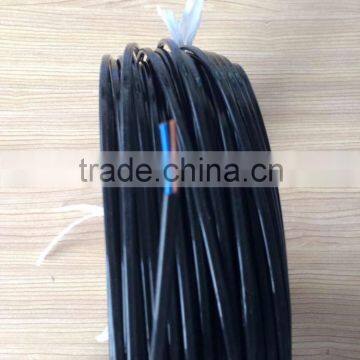 multiple-core silicone rubber insulated wire and cable