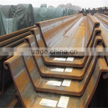 Size 400mm*100mm*10.5mm of High Quality Cold Bend U Type Steel Sheet Piles