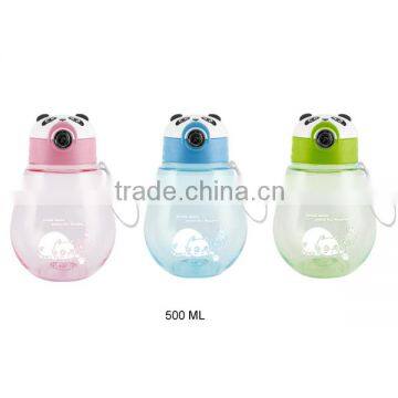 2016 Panda Promotion Item Tritan Sport Water Bottle 500ml
