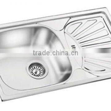 43,5x76 Stainless Steel Kitchen Sink (DE101)