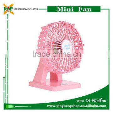 Wholesale 6" Colorful mini portable rechargeable fan