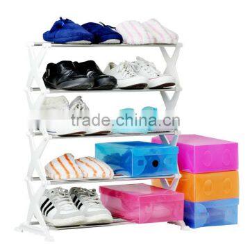 Transparent plastic Shoe box