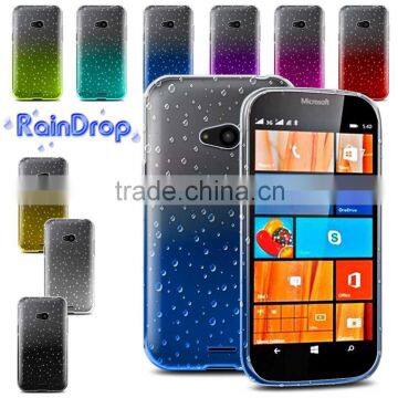 Cell phone accessory Ultra thin waterdrop cell phone shell raindrop gel case for Microsoft Nokia Lumia 540 case wholesale