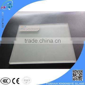 High quality tempered frosted float glass sheet