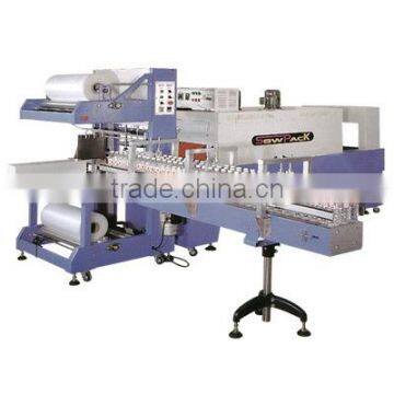 PE Film Wrapping Machine & Shrinking Tunnel