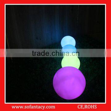 Party favor colour changing led ball shape night light