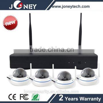 1 megapixel ip wireless wifi security camera kit h.264 wifi nvr kits