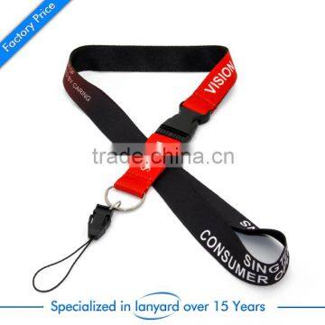 Factory wholesale custom branded printed lanyard