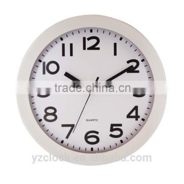 Good Quanlity Silent wall clocks 10" cheap plastic clock YZ-3355C