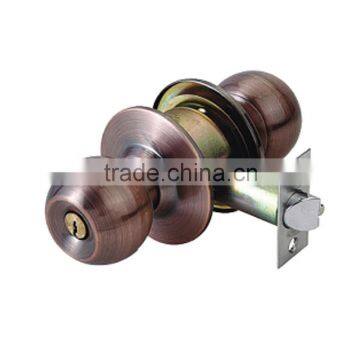 Cylindrical residential Knob Lock round knob lock 587AC Door lock