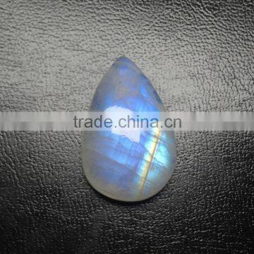 Blue Flashy Moonstone With Pear Shape