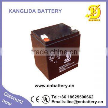 12v4ah maintenance free sealed lead acid storage battery for alarm system/accumulator manufacturer