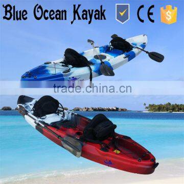 Blue Ocean summer stlye kayak with motor/ocean kayak with motor/fishing kayak with motor