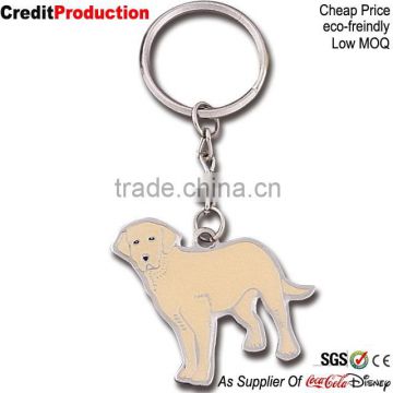 Wholesale cheap metal brass custom enamel keychains