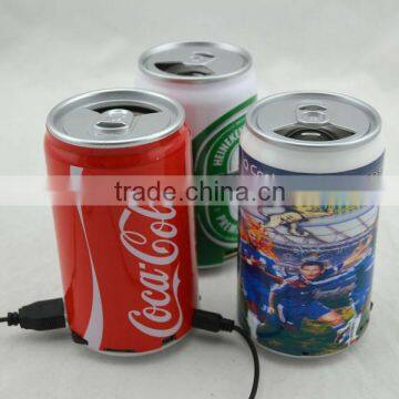 cocacola can mini music speaker USB amplifier for audio