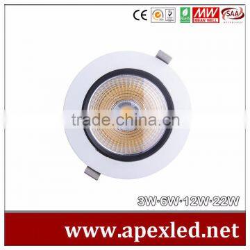 die-cast aluminum cob down light cob ceiling light