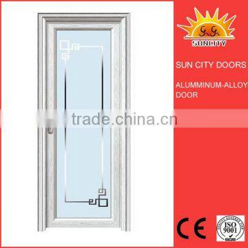 SC-AAD038 Trustworthy China supplier wood encase alumium door,aluminum frame glass folding door