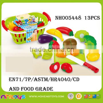 Plastic fruit and vegetable set toy plastic fruit and vegetable set