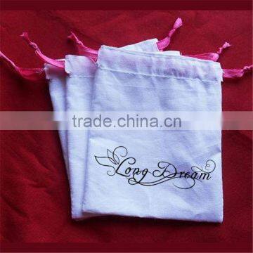 New Water washing 100% cotton Muslin pouch