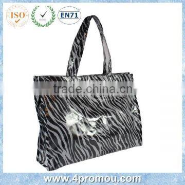 Fashion promotional Zebra tote bags