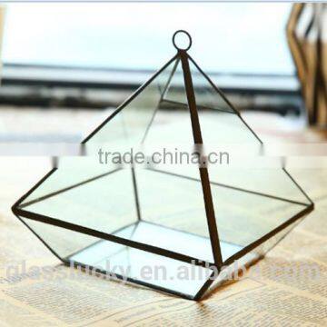 Round Terrarium Glass. Geometric Glass Terrarium Wholesale Container photo-4