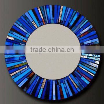 Mirror Glass Wholesale With Mosaic and Wooden Almirah Designs With Mirror photo-3