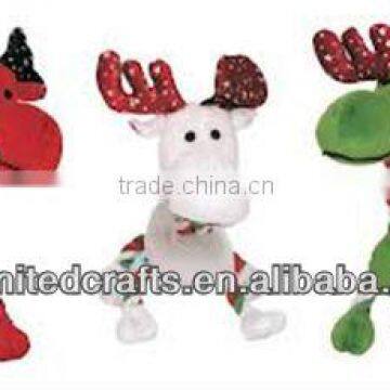 Fashion design High Quality lovely Christmas deer plush toy