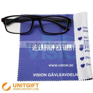 Microfiber cleaning cloth for cleaning glasses camera