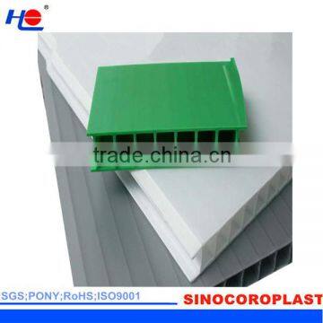 non-corrosive and resistance dirt coreflute plastic sheet