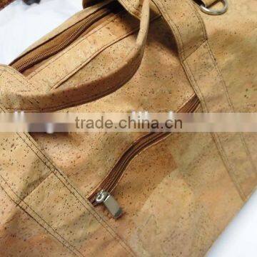 Wholesale Eco-friendly nature cork leather lady bag(C18)