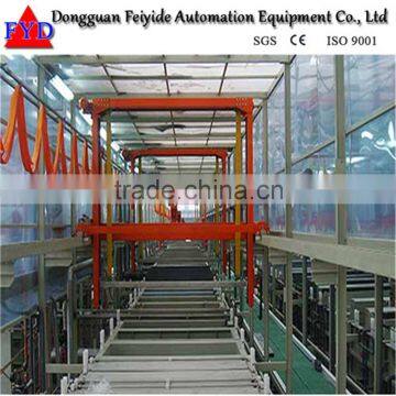 Feiyide Automatic Rack Electroplating Machine for Zinc Nickel Plating