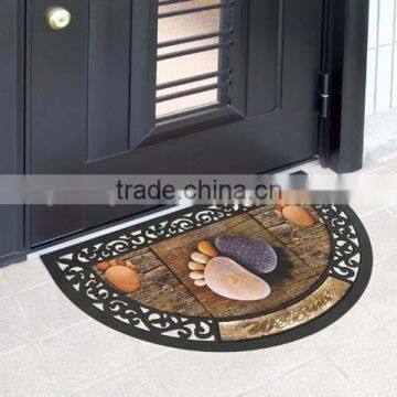 Nonslip outdoor PVC door floor mat injection PVC fooot mat