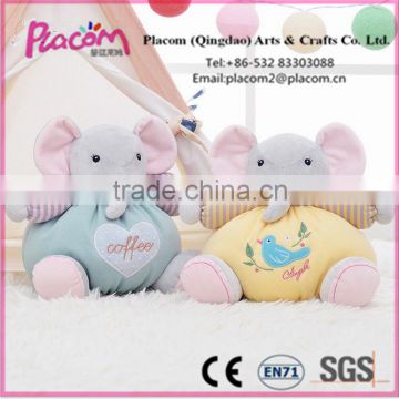 Hot selling High quality Cute Customize Baby toys and Holiday gifts Wholesale Cheap Plush stuffed toys Elephant