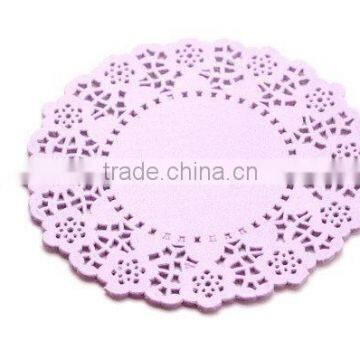 NEW Party Packaging 4.5" Lavender Round Paper Doilies kids Birthday Party Supplies