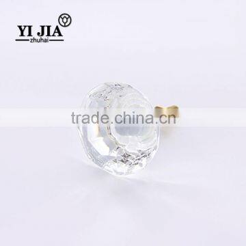 Modem Furniture Design Clear Gold Finish Crystal Knobs for Dresser Drawers photo-4