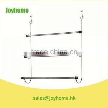 hot sale stainless steel expandable bathroom towel rack