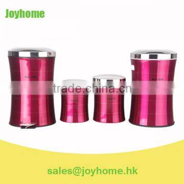 3L/5L/12L stainless steel kitchen storage canister set of 4