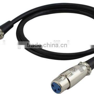 1.5m 5F XLR AV cable 3pin male to female microphone cable