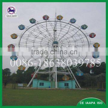 Outdoor Amusement Equipment 30m Ferris Wheel With Air-condition for Sale