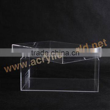 Hot Sale Custom Clear Acrylic Shoe Box Drawer