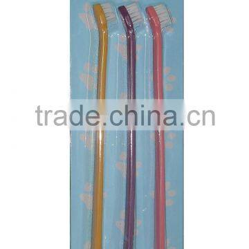 Dog toothbrushes 3 pcs packed in blistercard