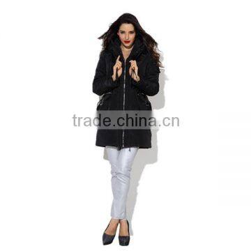 Pretty Steps High Quality Lightweight Enough With Zipper Big Pockets A-Line Down Coat Winter 2015