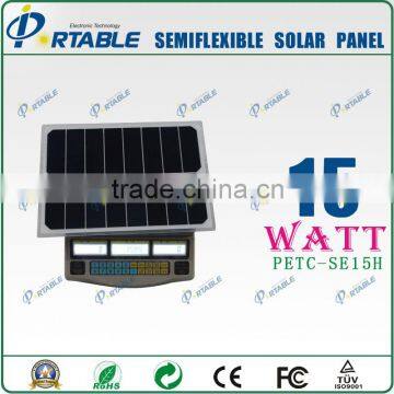 15w PET Semi Flexible Solar Panel High Quality Import Solar Panels photo-5