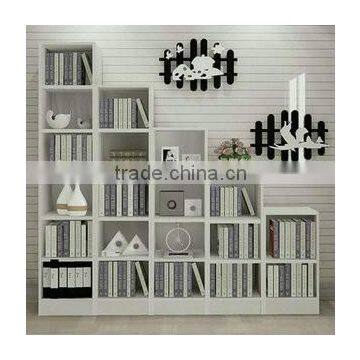 WHITE MDF BOOKCASE