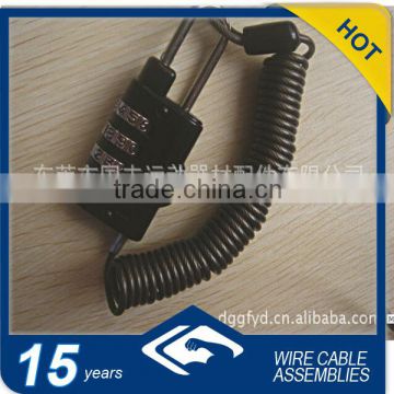 high quality security lock coil cable